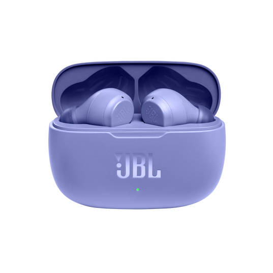 JBL Wave 200TWS - Purple - True Wireless Earbuds - Detailshot 7